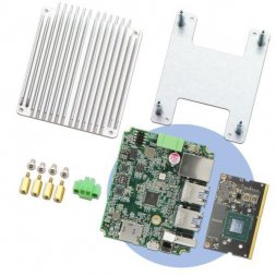 BOXER-8221AI-JP46E-KIT-B1-1111 AAEON BOXER-8221AI Kit, NVidia Jetson Nano 4GB RAM 16GB eMMC