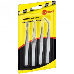 SADA-PI4 VARIOUS Tweezers Set 4pcs