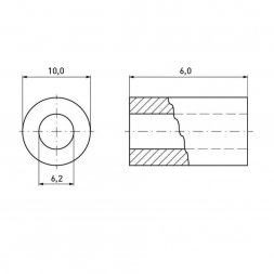 05.86.060 ETTINGER Plastic Spacers