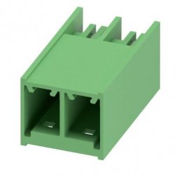 PC 6/ 2-G-7,62 PHOENIX CONTACT Plug-in PCB Terminal Block PC6 M R/A P7,62mm 41A 2P Green