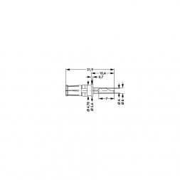 HAB 10 L (10146661) FISCHER ELEKTRONIK Conectores industriales, accesorios