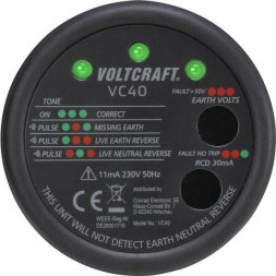 VC40 VOLTCRAFT Caricabatterie e tester