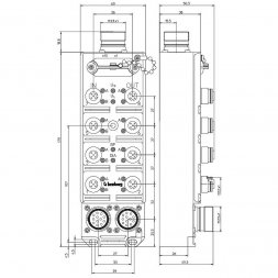 0970 PSL 211 LUMBERG AUTOMATION Okrúhle priemyselné konektory