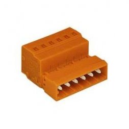 231-638 WAGO Plug-in Cage Clamp Connector M P5,08mm 2,5mm2 12A 8P Orange