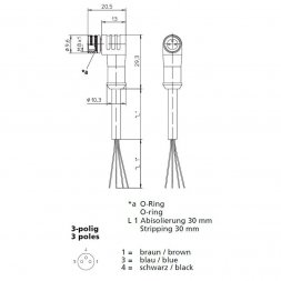 RKMWVS 3-357/5 M LUMBERG AUTOMATION Industrielle Kabelsätze