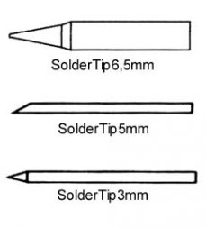 SOLD TIP 6,5mm/NEEDLE/0,3mm STARTEC