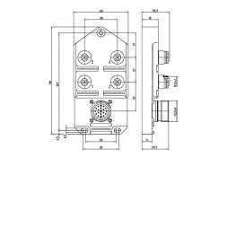 ASBSV 4 5 LUMBERG AUTOMATION Conectores industriales circulares