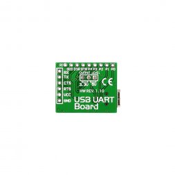USB UART Board (MIKROE-483) MIKROELEKTRONIKA Herramientas de desarrollo