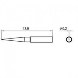 XNT 1L (T0054487199) WELLER Pannes de soudage