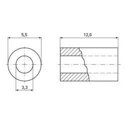 05.73.128 ETTINGER Distanziali metallici