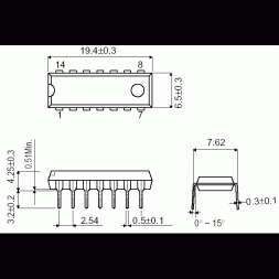 C 556 N = TS 556 CN VARIOUS 2xTimer CMOS DIP14