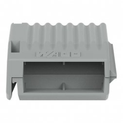 207-1372 WAGO Gelbox for 2 pcs of Inline Splicing Connectors 221 Series, max.4mm2, Grey