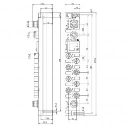 0970 PSL 650 LUMBERG AUTOMATION Industrie-Rund-Steckverbinder
