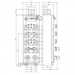 0930 DSL 107 LUMBERG AUTOMATION Industrie-Rund-Steckverbinder