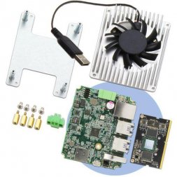 BOXER-8231AI-JP46E-KIT-A1-1010 AAEON BOXER-8231AI Kit, Nvidia Jetson TX2 NX, 4GB RAM, 16GB eMMC