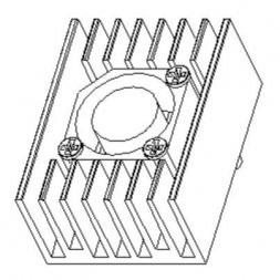 MINI-AI-720 Cooler (PER-T720-MIAI-A10-0001) AAEON