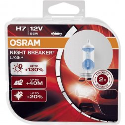 NIGHT BREAKER 12V/55W (64210NBL-HCB) OSRAM Ampoules halogenes