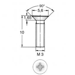 SKZK30-10 (01.12.343) ETTINGER Metal Screws