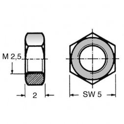 MP25 (02.05.026) ETTINGER Kunststoffmuttern