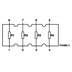 YC 324 JK-07 560 K YAGEO Resistor Network SMD 5% 2012/4x1206