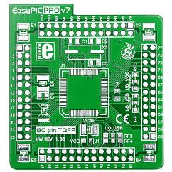 EasyPIC PRO v7 Empty MCUcard 80pin TQFP (MIKROE-1001) MIKROELEKTRONIKA