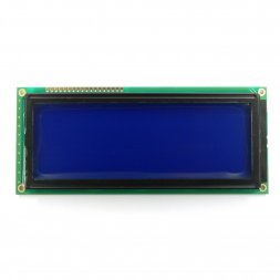 BC 2004B BNHEH BOLYMIN LCD karakteres 4x20 STN kék, LED háttérvil.