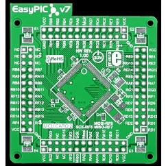 EasyPIC Fusion v7 Empty MCUcard2 100pin TQFP PF (MIKROE-1292) MIKROELEKTRONIKA