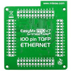 EasyMx PRO v7 for STM32 Empty MCUcard HP ETH 100pin TQFP (MIKROE-1107) MIKROELEKTRONIKA Vývojové prostriedky