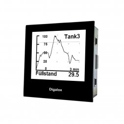 DPM72-PP TDE INSTRUMENTS Grafic dispozitiv de măsurare pentru panou-DIN, pentru DC Shunt măsurarea și semnal analogic, 10-30VAC/DC, 72x72mm