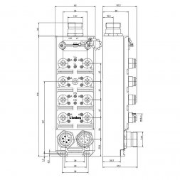 0930 DSL 311 LUMBERG AUTOMATION Industrie-Rund-Steckverbinder