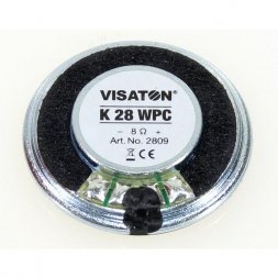 K 28 WPC/8 (2809) VISATON Miniaturlautsprecher