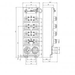 0930 DSL 312 LUMBERG AUTOMATION Conectores industriales circulares