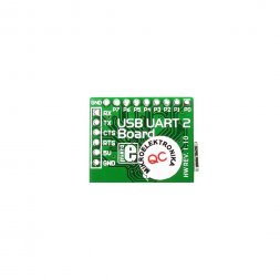 USB UART 2 Board (MIKROE-549) MIKROELEKTRONIKA MCP2200 - Interface, USB 2.0/UART Evaluation Board