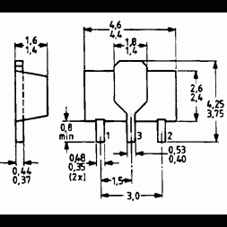 UA 78 L 05 ACPKG3 (UA78L05ACPK) TEXAS INSTRUMENTS Linear Voltage Regulator 5V/0,1A SOT89