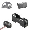 Battery Holder, Clips, Contacts