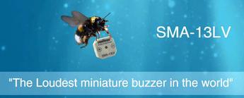 Piezo bzučiak Sonitron SMA-13LV vyťaží z minima maximum