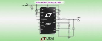 Linear Technology LT8641 Offers a Unique Mix of Features