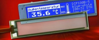 EA DIP displays – maximal active area at minimal dimensions