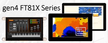 Rýchla grafika s hotovými modulmi na báze FT81x
