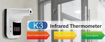 Could visitors measure their own temperature when entering your premises?