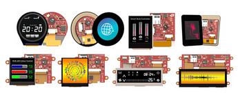 4D Systems pixxiLCD - 4 new types of intelligent displays