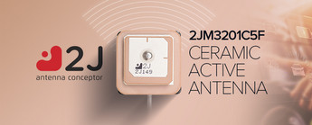 2JM3201C5F Antenna for Applications Requiring High Position Accuracy