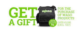 Discover WAGO – shop now and get a FREE tool bag!