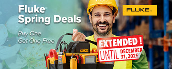 Fluke Spring Deal. Buy One, Get One Free