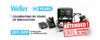 Weller's 20% Off Deal: Celebrating 80 years of innovation!