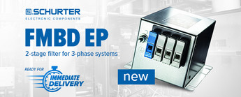 Filtro EMC di Schurter per apparecchiature trifase – Pronto per la spedizione!