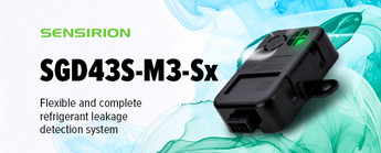 Refrigerant Leaks on Your Radar: Calibrated Sensirion SGD43S-M3 Sensors