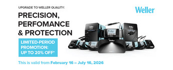 Weller Quality, Now More Accessible for 2026: Upgrade for 20% Less
