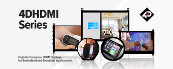 Industrial HDMI Displays From 4D SYSTEMS: The Plug-and-Play Approach