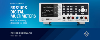 Expand Your Measurement Horizons with the Rohde & Schwarz UDS Series Multimeters